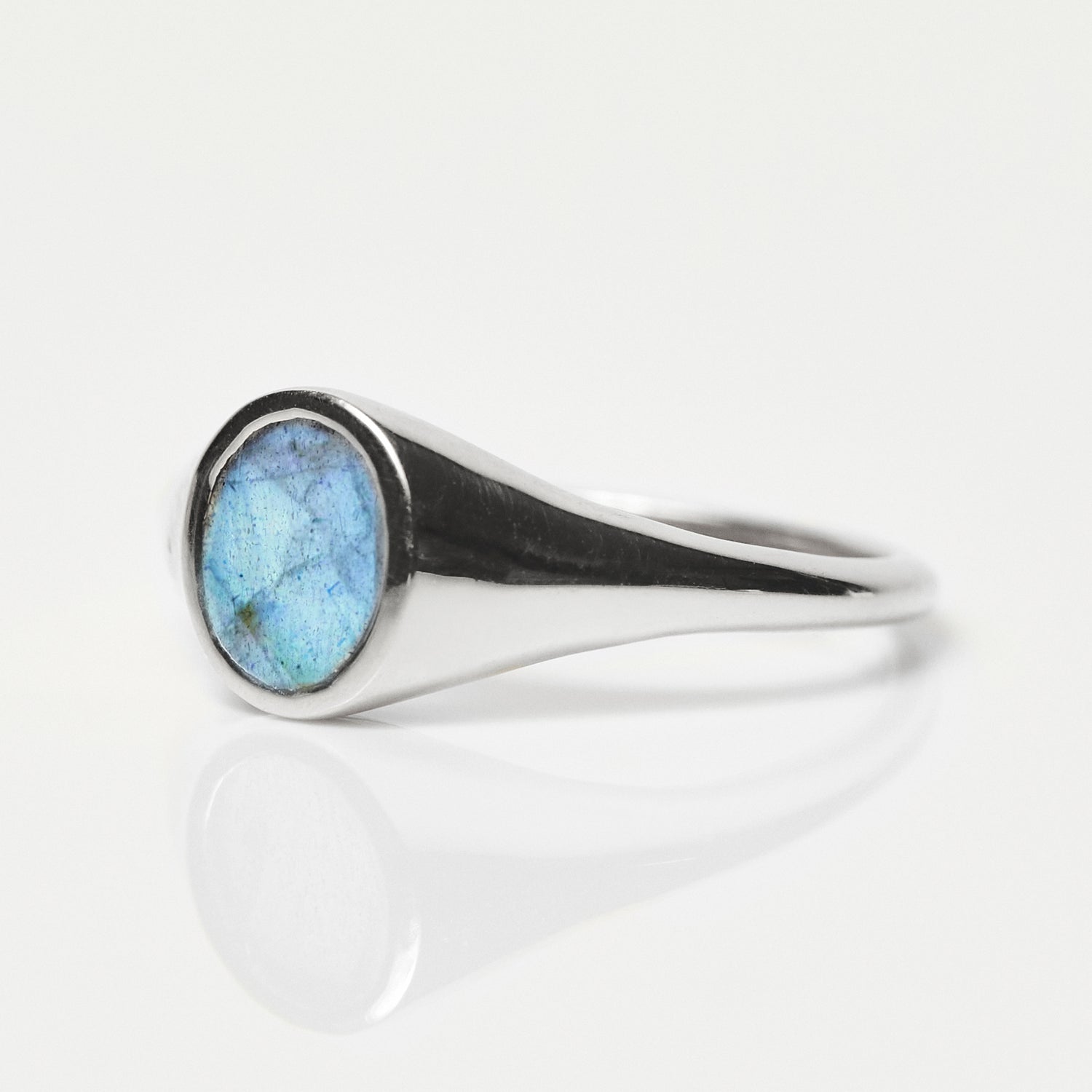 anita rani labradorite signet ring