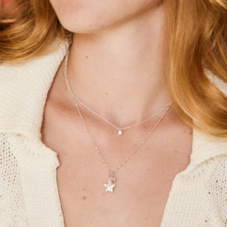 star cluster pendant necklace