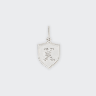 Lydia Millen Evergreen Initial Crest Charm