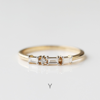 Morse Code Diamond Ring - PRE ORDER
