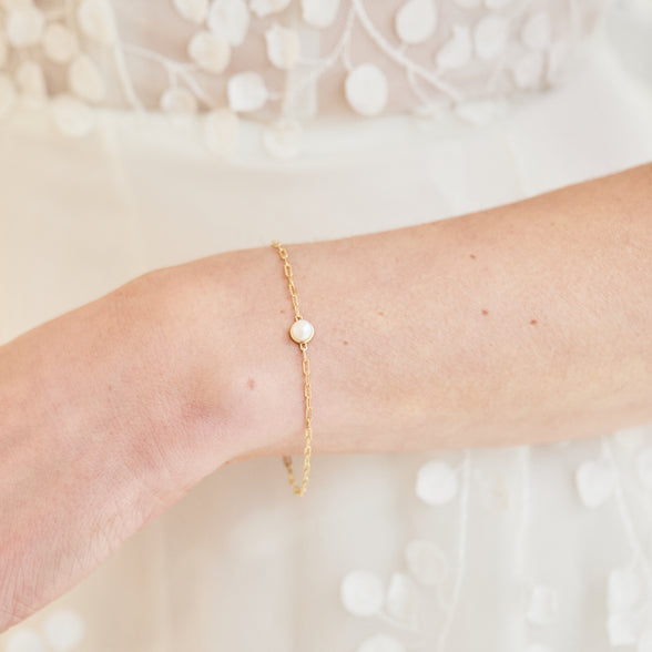 pearl bridal bracelet