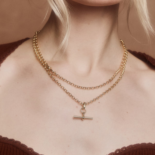 T Bar Chain Necklace