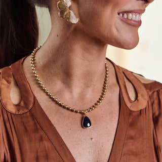 Natural faceted Sapphire pendant