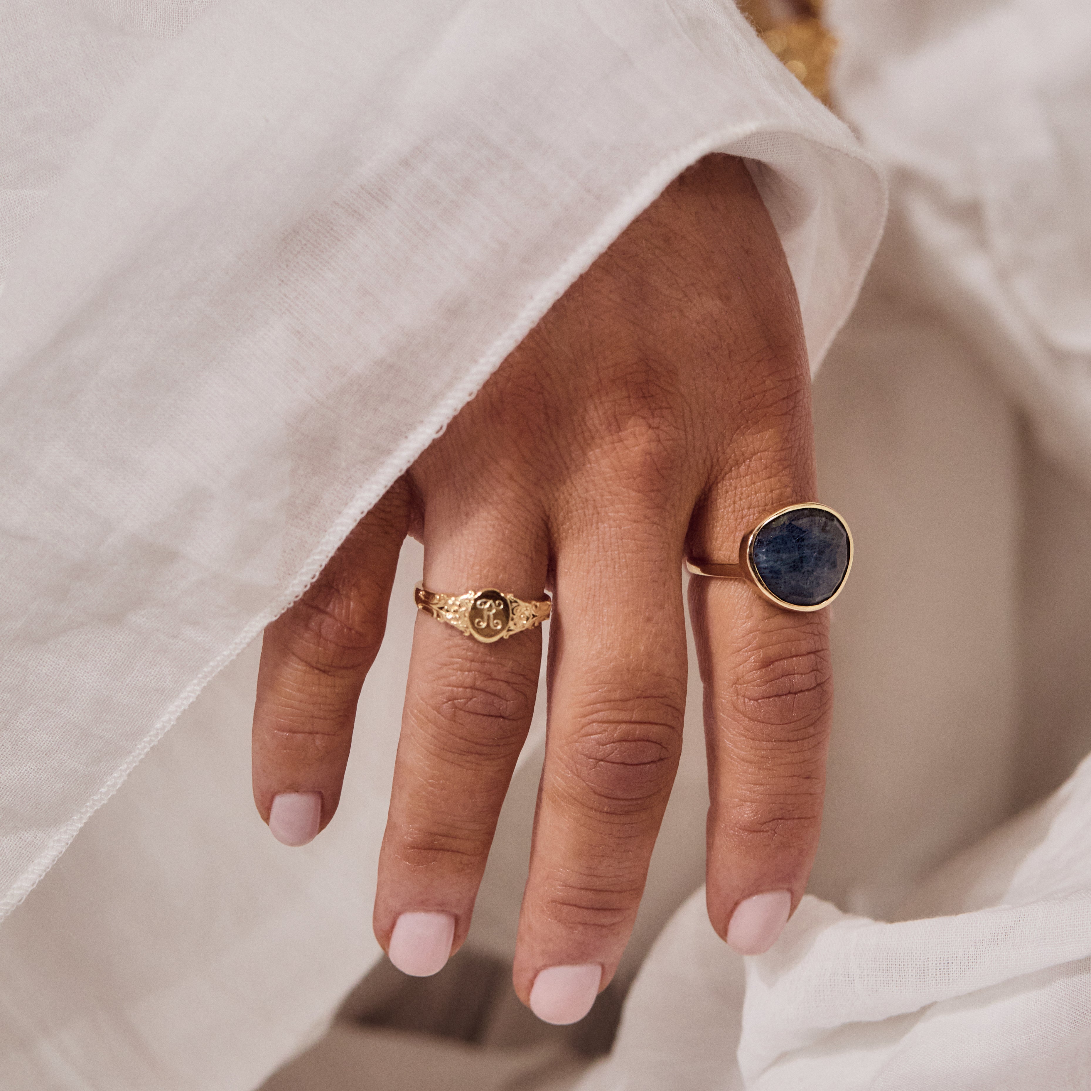 Louise Thompson Chapters Vintage Signet Ring Signet Rings