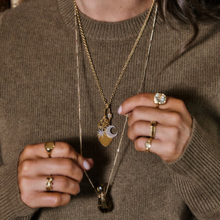 Large shield shaped pendant
