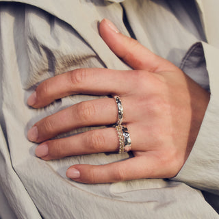 carrie elizabeth silver ring