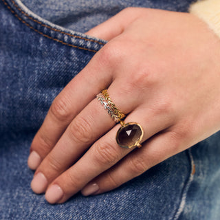 carrie elizabeth Laurel Leaf Stacking Band