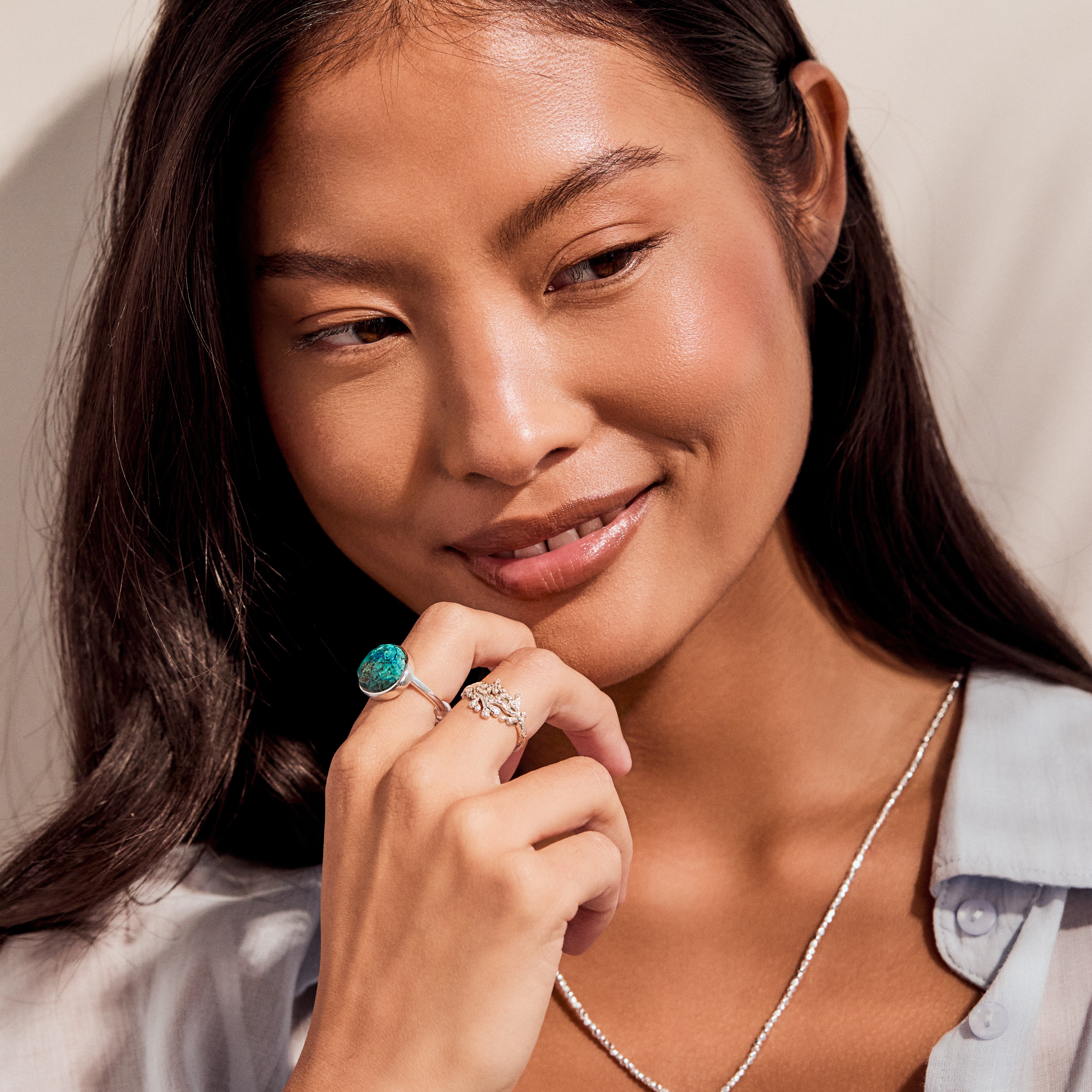 carrie elizabeth silver ring