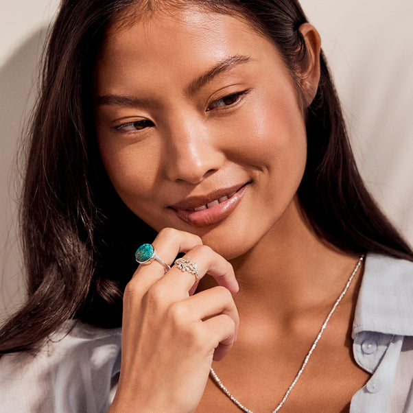 carrie elizabeth silver ring