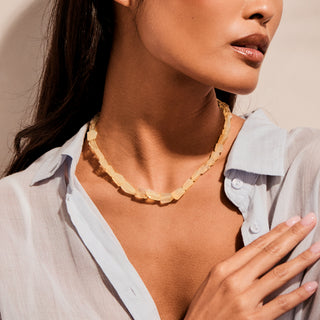 carrie elizabeth Limited Edition Brazilian Opal Beaded Necklace