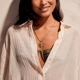 carrie elizabeth molten sun with soleil chain
