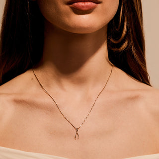 Carrie Elizabeth Treasured Wishbone Charm