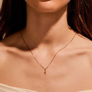 Carrie elizabeth Treasured Key Charm