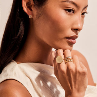 Olive Quartz Ring