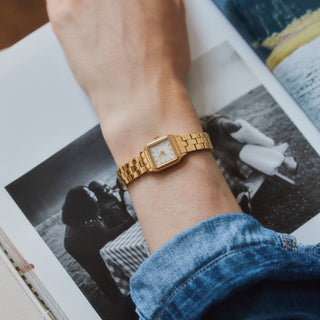 Carrie elizabeth Avalon Mother of Pearl Vintage Watch 