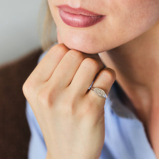 carrie elizabeth dog nose print ring