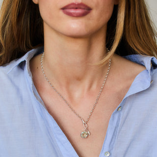 Diamond Peas in a Pod charm