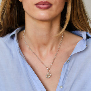 Green Amethyst Lagoon Pendant