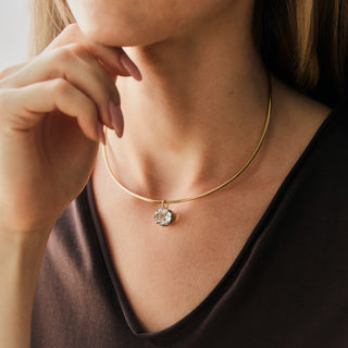 Torque Collar round Necklace