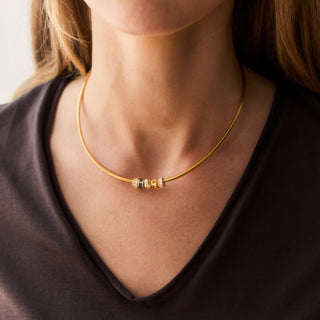 round torque necklace
