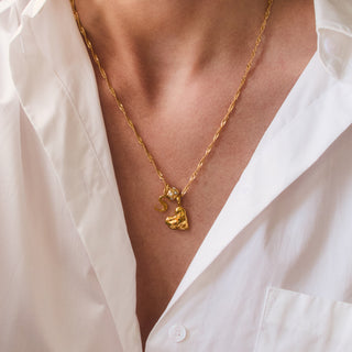 gold spacer charm