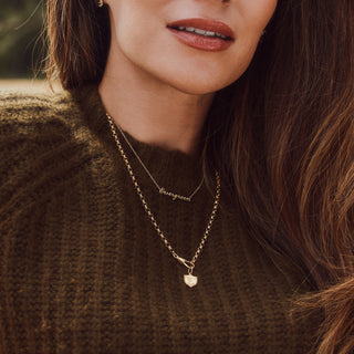 Lydia Millen Evergreen Initial Crest Charm