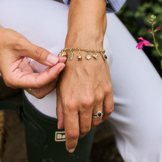 Lydia Millen Evergreen Vintage Gemstone Ring