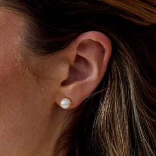 Luxe Pearl Stud Earrings