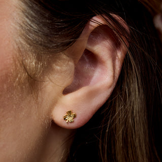 lucky clover earrings