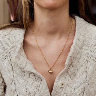 gold Woodland Rabbit Charm