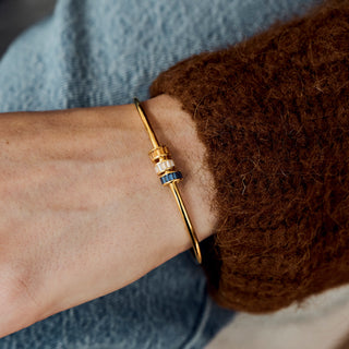 gold torque bangle