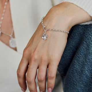 carrie elizabeth Four Leaf Clover Charm