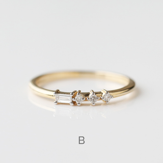 Morse Code Diamond Ring - PRE ORDER