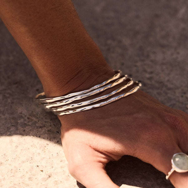 Molten Skinny Bangle