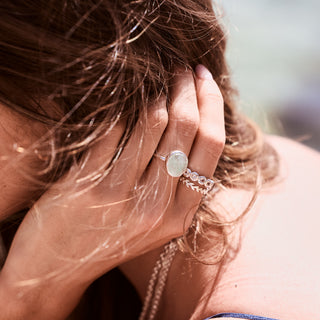 carrie elizabeth Talia Grapolite Ring
