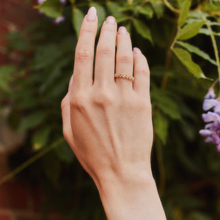 Lydia Millen Evergreen Ivy Leaf Ring