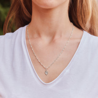Lydia Millen Evergreen Birch Leaf Charm