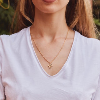 Lydia Millen Evergreen Ivy Leaf Charm