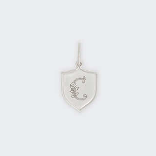 Lydia Millen Evergreen Initial Crest Charm