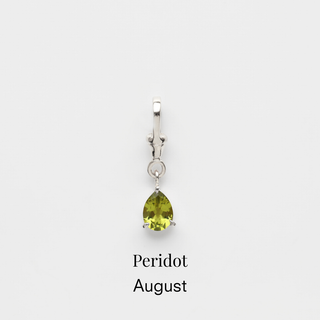 August birthstone pendant