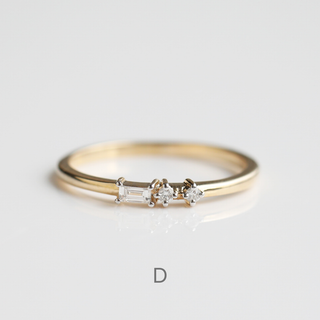 Morse Code Diamond Ring - PRE ORDER