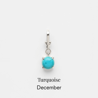 December birthstone pendant