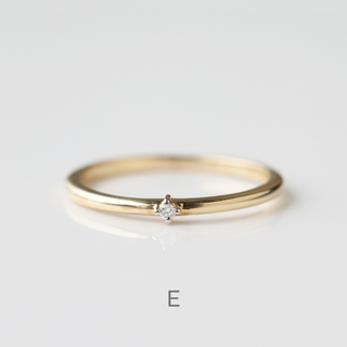 Morse Code Diamond Ring - PRE ORDER