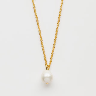 Luxe Barqoue Pearl Pendant Necklace