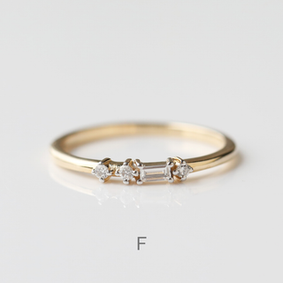 Morse Code Diamond Ring - PRE ORDER