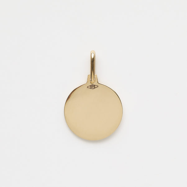 Treasured Zodiac Diamond Cut Pendant