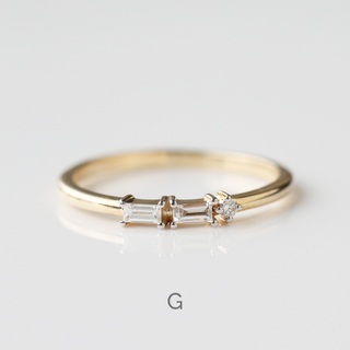 Morse Code Diamond Ring - PRE ORDER