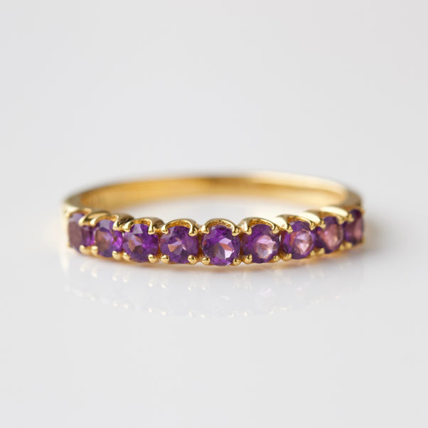 February birthstone ring