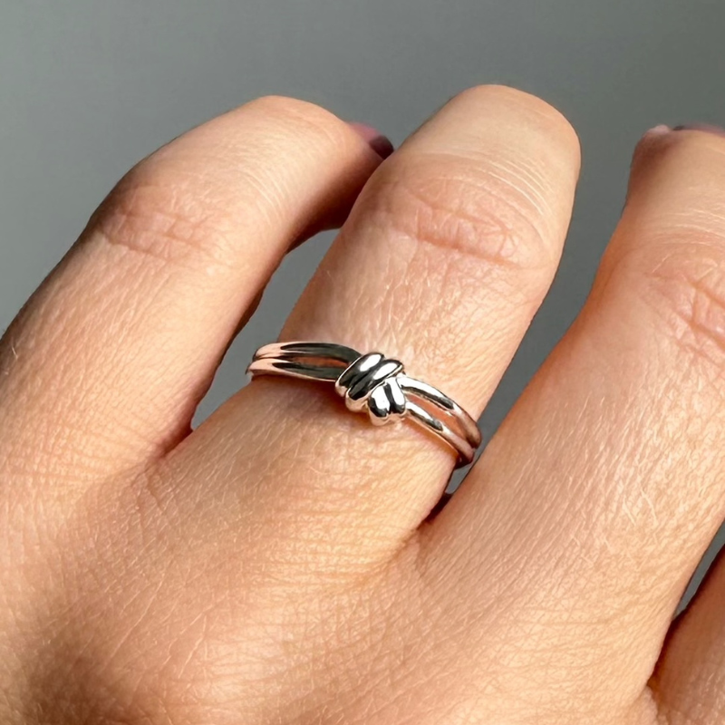 Zoe sugg intentions strength ring in silver