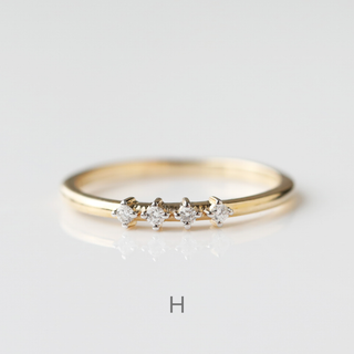 Morse Code Diamond Ring - PRE ORDER
